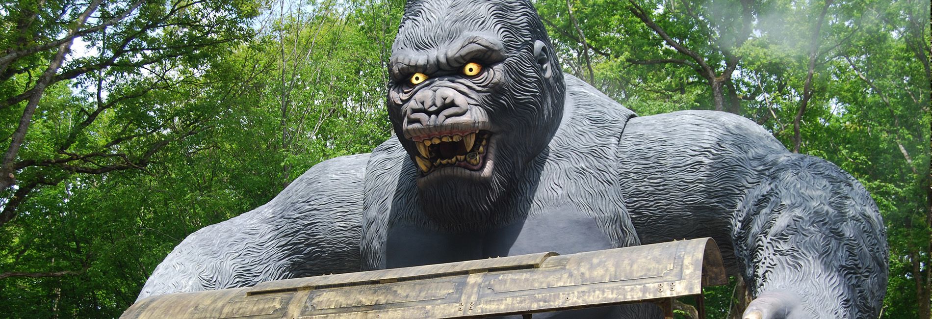 King Kong - Attraction For children, Amusement park in France in Rhône