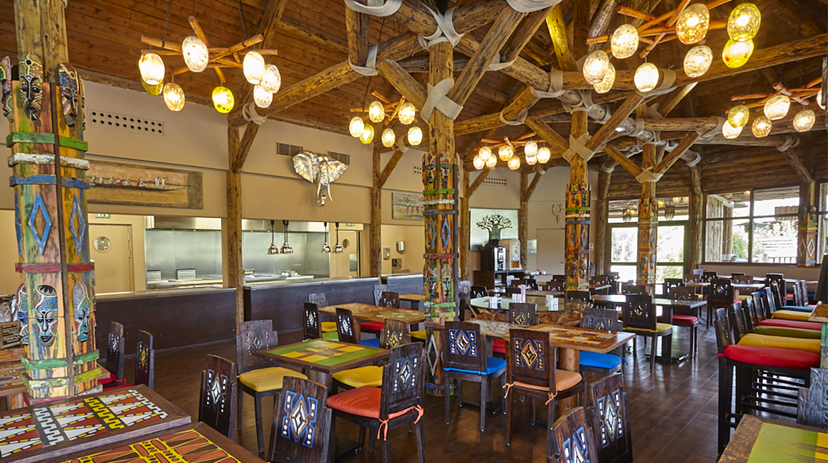 Discover the Tanganika room in a setting straight from Africa