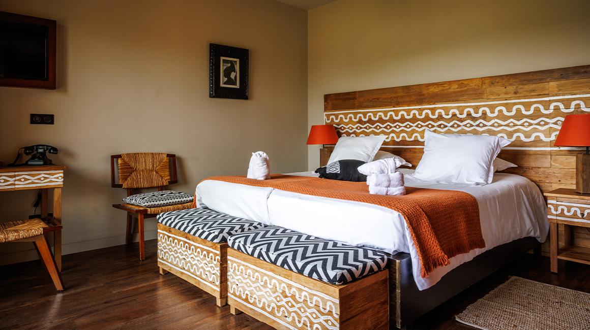 A night in the colors of Africa